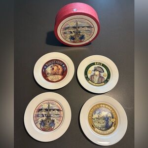 Restoration Hardware Classic French Cheese Plates